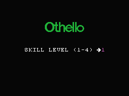 Computer Othello screenshot 4 for MSX